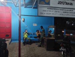 Piket, Koramil 03 Serengan Patroli Sambil Terapkan PPKM Level 2
