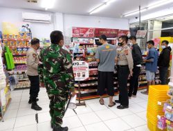 Waspada Covid, Koramil Klego Gelar Patroli Prokes