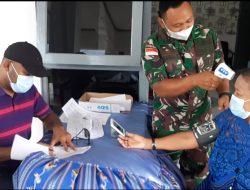 TNI AL Lantamal XI Merauke Laksanakan Serbuan Vaksinasi Maritim