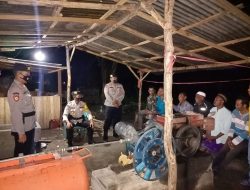 Jelang Tahun Baru 2022, Sat Samapta Polres Dompu Patroli Himbau Masyarakat Jaga Situasi Kamtibmas