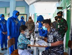 Vaksinasi Rajawali Laut Sasar Siswa SD Hangtuah