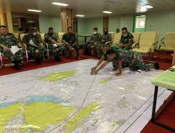 Koarmada III Gelar Tactical Floor Game Gladi Tugas Tempur Tingkat III