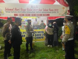 Cek Kesiapsiagaan Personil, Kapolres Dompu Turun Langsung Kontrol Pos Pengamanan