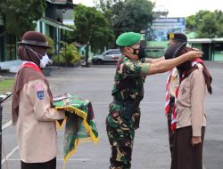 Diksar Saka Wira Kartika Angkatan VII Kodim 0732/Sleman Di Tutup