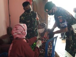 140 orang Terjaring Vaksin Door to Door Kodim 0732/Sleman