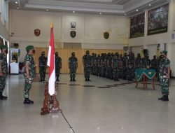 Pangdam II/Swj Sertijab Dua Pamen