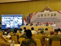 Jelang Nataru, Pangdam II/Swj, Forkopimda Rakor Lintas Sektoral