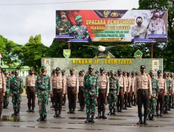 Siswa Dikmaba TNI AD-SPN Betung Polda Sumsel Latihan Kolaborasi Pendidikan Terintegrasi