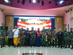 Pangdam II/Sriwijaya Ikuti Acara Do’a Bersama Peringati Hari Jadi TNI AD Secara Virtual