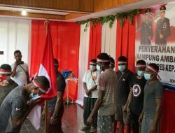 KKB Kampung Ambaidiru Serahkan Diri Kepangkuan NKRI