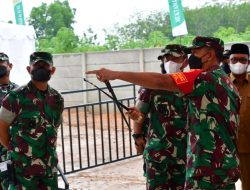 Pangdam II/Sriwijaya Cek Kesiapan Dalam Rangka Kunker Presiden RI Ke Lampung