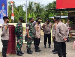 Integritas TNI-Polri Satgas Yonif RK 732/Banau Bantu Percepatan Vaksinasi