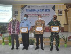 Korem 071/Wijayakusuma Terima Penghargaan Satker Terbaik Penyerapan Anggaran Tahun 2021