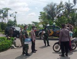 Babinsa Walen Bersama Tiga Pilar Ingatkan Warga Tetap Jalankan Prokes