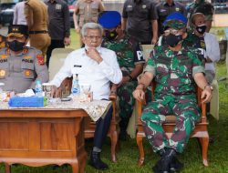 Kasdam ll/Sriwijaya Hadiri Apel Gelar Pasukan Oprasi Lilin Musi 2021