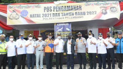 Sekjen Kemenhub Lakukan Monitoring Angkutan Nataru di Provinsi Sumatera Selatan