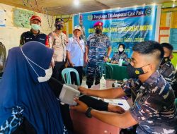 Lanal Palu Prioritaskan Pemeretaan Vaksinasi Covid-19