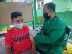 Kodim 0732/Sleman Selenggarakan Vaksinasi Untuk Anak di Hari kedua