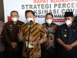 Mendagri Dorong Maluku Utara Capai Target Vaksinasi 70 Persen