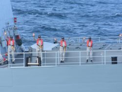 KRI GNR-332 Gelar Latihan Bersama Kapal Perang Pakistan PNS Tughril-261