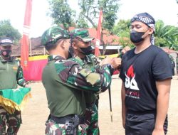 Dandim 0726/Sukoharjo Buka Diklatsus Wawasan Kebangsaan Yayasan Gerbang Paramuda Nusantara