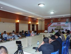 Akhir Tahun 2021, Kapolres Lombok Tengah Jalin Silaturahmi Dengan Wartawan
