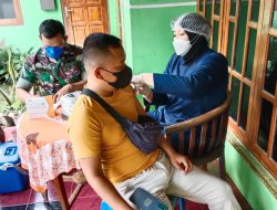 Vaksinasi Dosis 2 (Dua) Kodim 0732/Sleman Sasar Padukuhan Jlopo dan Jlapan