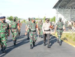 Kapolda Kepri Hadiri Apel Gelar Pasukan Pengamanan VVIP Kunjungan Kerja Presiden Di Provinsi Kepri