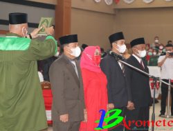 Pelantikan dan Pengambilan Sumpah, Empat Anggota DPRD PAW Kabupaten Muara Enim
