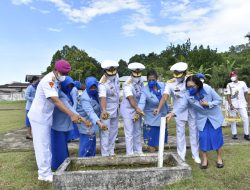Koarmada III Laksanakan Ziarah Tabur Bunga Dalam Rangka Hari Dharma Samudera Tahun 2022