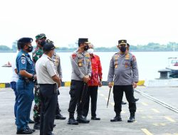 Tinjau Pelabuhan Benoa, Kapolri Minta Proses Prokes Hingga Karantina PPLN Diperketat