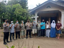 Tomas Sigit Sumantri Ucapkan Terima Kasih Kepada Kapolres Batu Bara Yang Perduli Nasib Pendidikan Anak Yatim/Piatu Desa Mangkai Lama