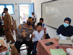 Kapolres Batu Bara Terjun Langsung Monitoring Vaksinasi Anak di SD Negeri 17 Dan SD Misuairiah
