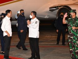 Pangkogabwilhan I Sambut Kunjungan Kerja Presiden Republik Indonesia Di Tanjungpinang