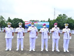 Komandan STTAL Hadiri Sertijab Jabatan Strategis Para Perwira Tinggi TNI AL