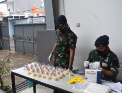 Antisipasi Pelanggaran, Seluruh Personel Lanudal Jakarta Melaksanakan Pemeriksaan Narkoba