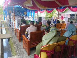 Membina Komsos Dengan Warga Negeri Laha, Satgas Kodim Maluku Yonarhanud 11/WBY Menghadiri Acara Khatam Al-Qur’an