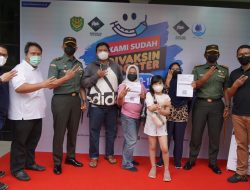 Danrem 061/Sk, Pantau Langsung Pelaksanaan Vaksinasi Booster Cinta Tanah Air di Kota Bogor