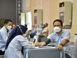 PT Bukit Asam Tbk (PTBA) melaksanakan vaksinasi booster sebanyak 5000 dosis