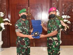 Komandan Kodiklatal Silaturahmi Ke Pangdam V Brawijaya
