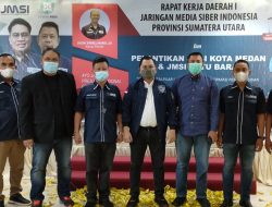 Rakerda I JMSI Provinsi Sumut Dan Sekaligus Lantik JMSI Batu Bara & Kota Medan Periode 2022-2027