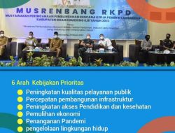 Musrenbang RKPD 2023, Pemkab OKI Fokus Tuntaskan Program Prioritas