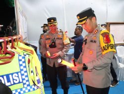 Jelang Lebaran, Kapolres Aceh Timur Cek Pos Pengamanan Dan Pos Pelayanan