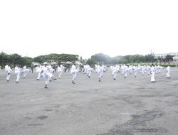 Prajurit Yonarhanud 2 Marinir Permahir Kemampuan Beladiri Karate