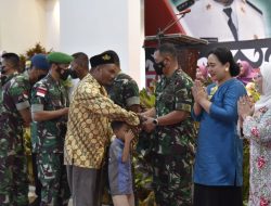 Prajurit Lantamal XI Menghadiri Halal Bihalal Bersama TNI-Polri, ASN Dan Masyarakat Yang Digelar Pemerintah Kabupaten Merauke