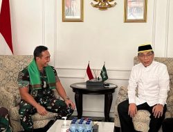 Panglima TNI Jenderal Andika Perkasa Mengunjungi PBNU