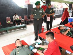 Pangdam I/BB: Pendonor Darah Adalah Pejuang Kemanusiaan