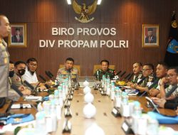 Rapat Koordimasi Pencegahan Konflik Antara TNI dan POLRI