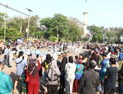 Kejar Target Kuota PPBD, SMA Hang Tuah-5 Dan SMP Hang Tuah 5 Sasar Calon Siswa di Alun-Alun Sidoarjo