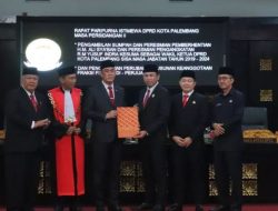 RM Yusuf Indra Kesuma Resmi Jabat Wakil Ketua DPRD Palembang
